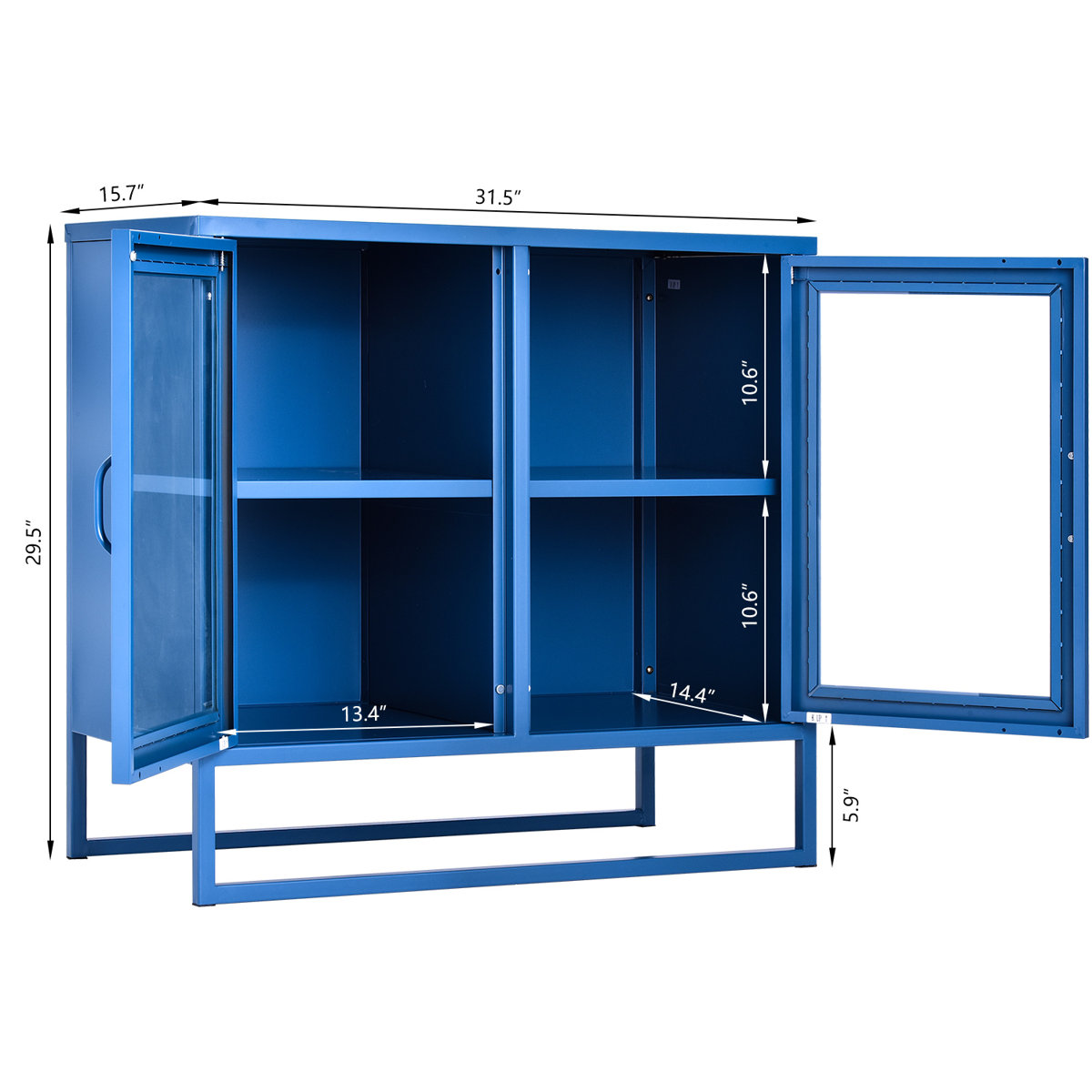 Wade Logan® Edroy 31.5'' Wide Iron Buffet Table & Reviews Wayfair